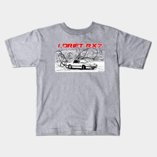 Drifting RX7 FC Kids T-Shirt